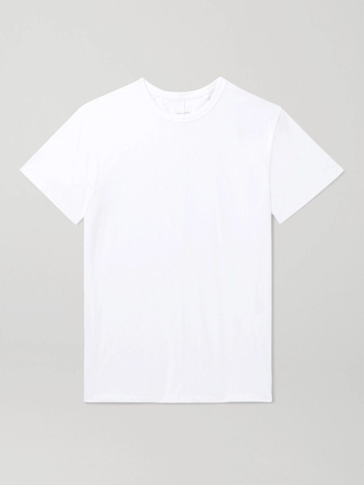 T-SHIRT REGULAR BLANC