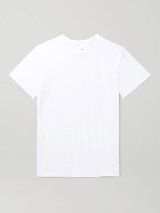 T-SHIRT REGULAR BLANC