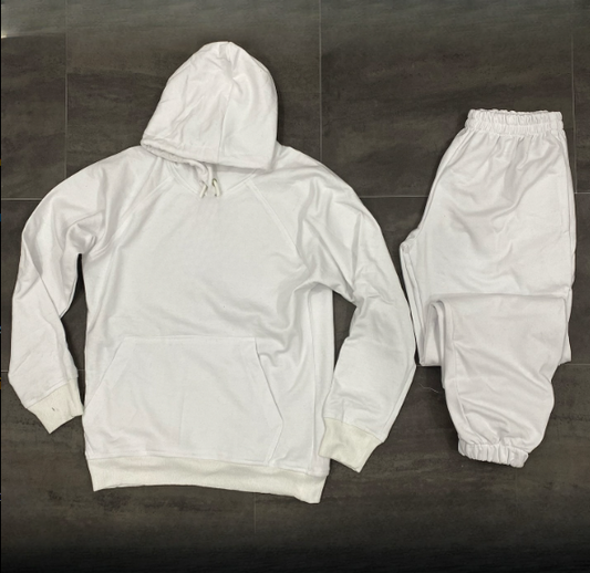 ENSEMBLE HOODIE BLANC